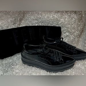 Fenty pointed creeper patent leather